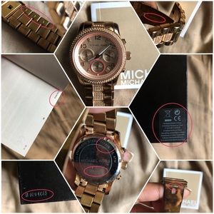 MICHAEL Michael Kors Rose Gold Watch (MK5827)
